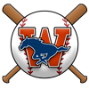 Tulare Western Mustangs Baseball Logo
